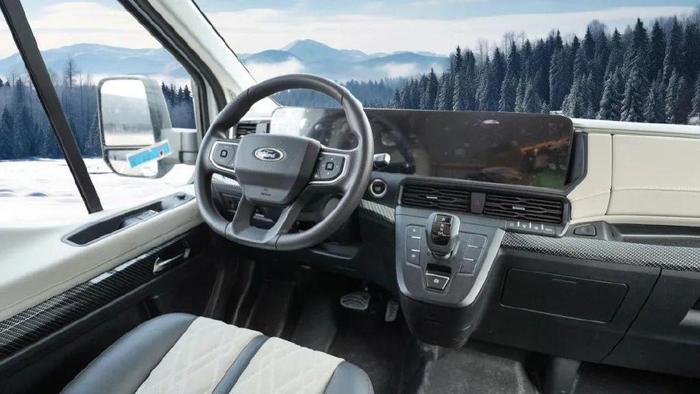 金冠全新福特T8商旅房车——宾歌·远舰 双航空座椅布局 智能车旅